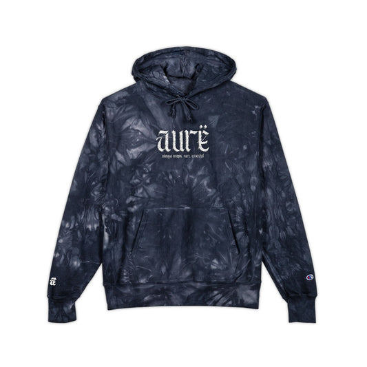 Aurë Limited Edition Tie-Dye Champion Embroidered Hoodie